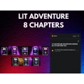 LIT ADVENTURE 8 CHAPTERS FULL COURSE (CAM RECORDED)
